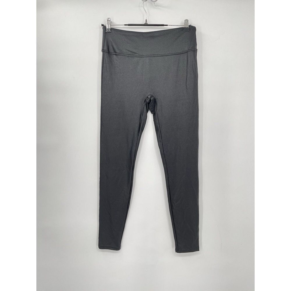 TAGOO Large Faux Leather‎ Leggings Womens Black High Waisted Shiny Compression